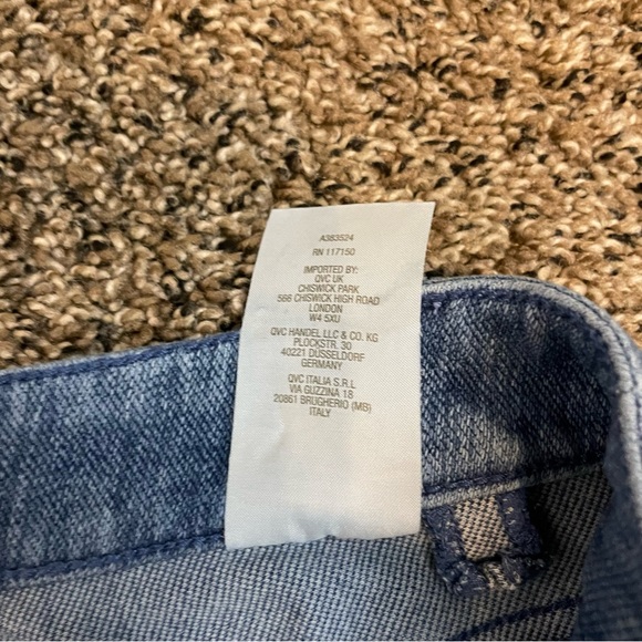 Belle Kim Gravel Jeans Flexi Belle Sz 14 - Picture 4 of 10